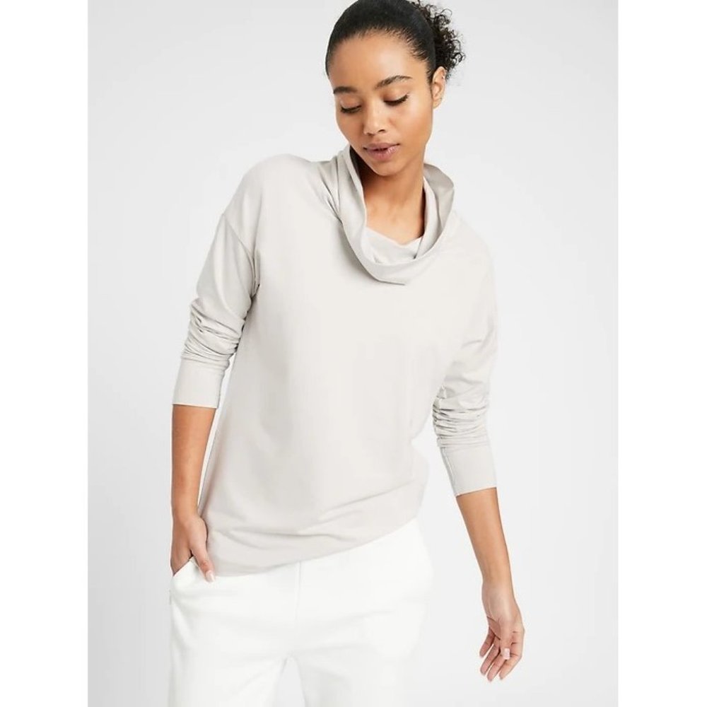 Banana Republic Baby Terry Cowl Neck Sweatshirt